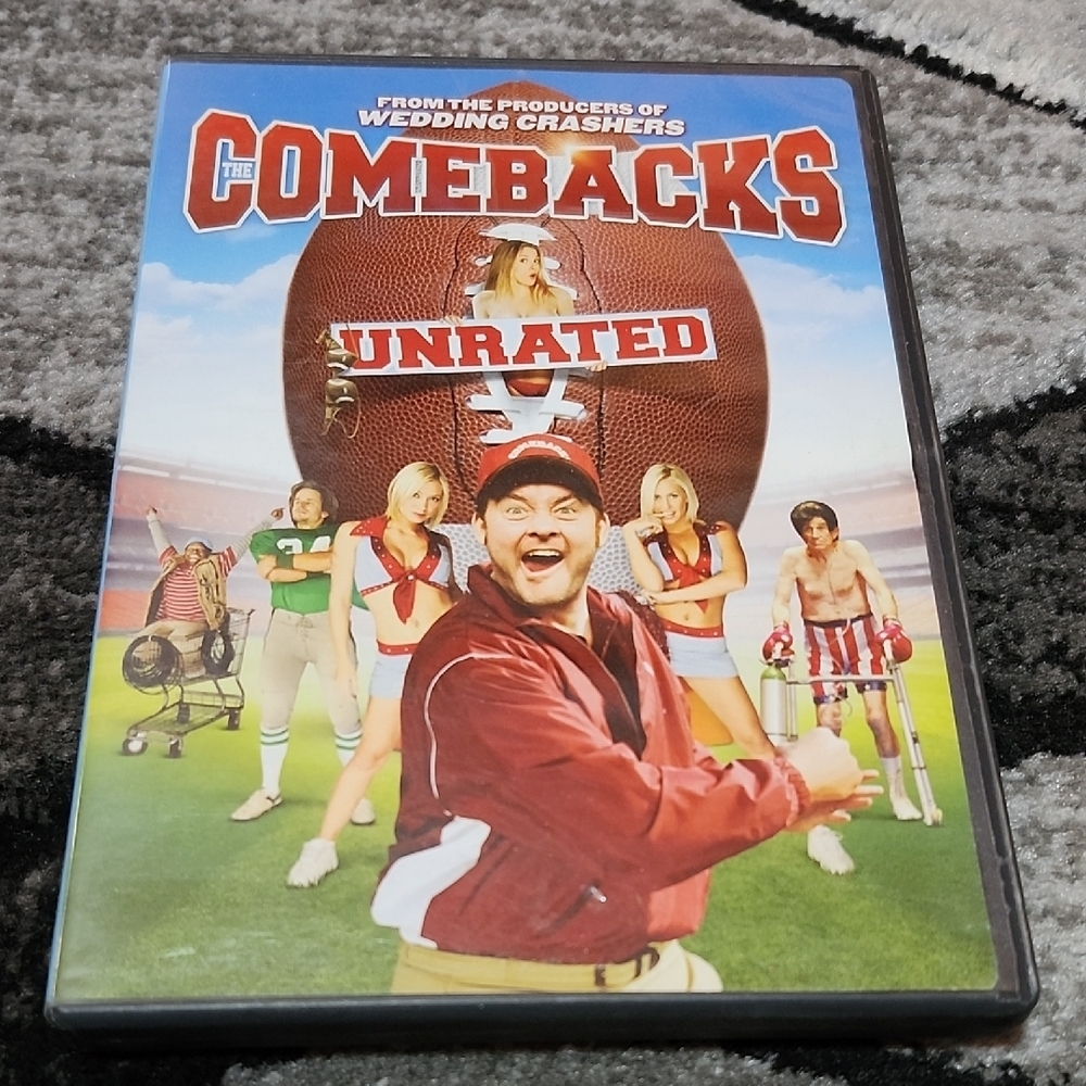 COMEBACKS UNRATED DVD 2007 SPORTS COMEDY MOVIE
